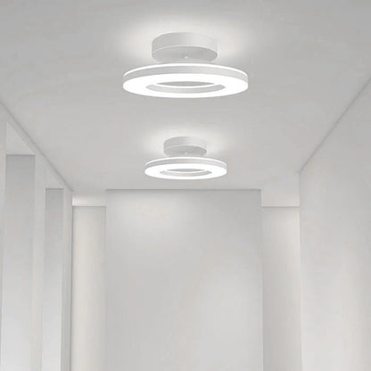 Modern LED Flush Mount Ceiling Light Fixture – Sleek Iron Design for Hallways and Bedrooms 13