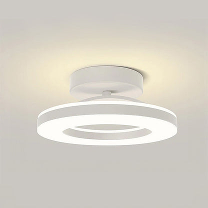 Modern LED Flush Mount Ceiling Light Fixture – Sleek Iron Design for Hallways and Bedrooms 14