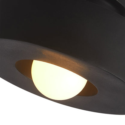 Scandinavian Ceramic Flush Mount Ceiling Light – Modern Cylindrical Design in Multiple Colors 12