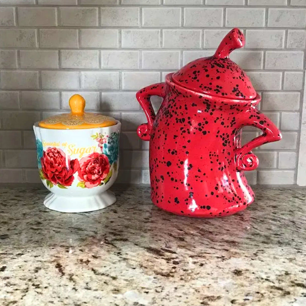 Charming Ceramic Storage Pot for Treats and Jewelry – Cute Decorative Container 1