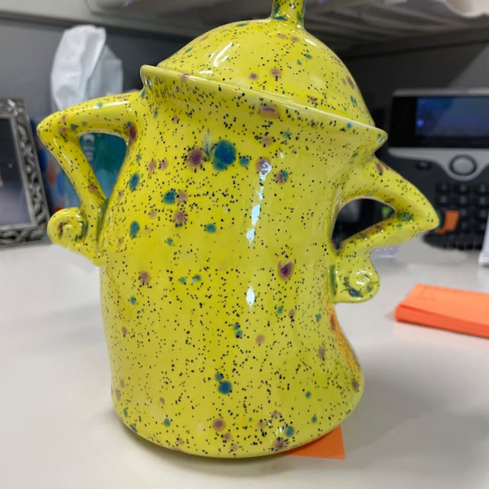 Charming Ceramic Storage Pot for Treats and Jewelry – Cute Decorative Container 2