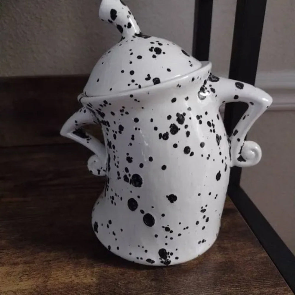 Charming Ceramic Storage Pot for Treats and Jewelry – Cute Decorative Container 4