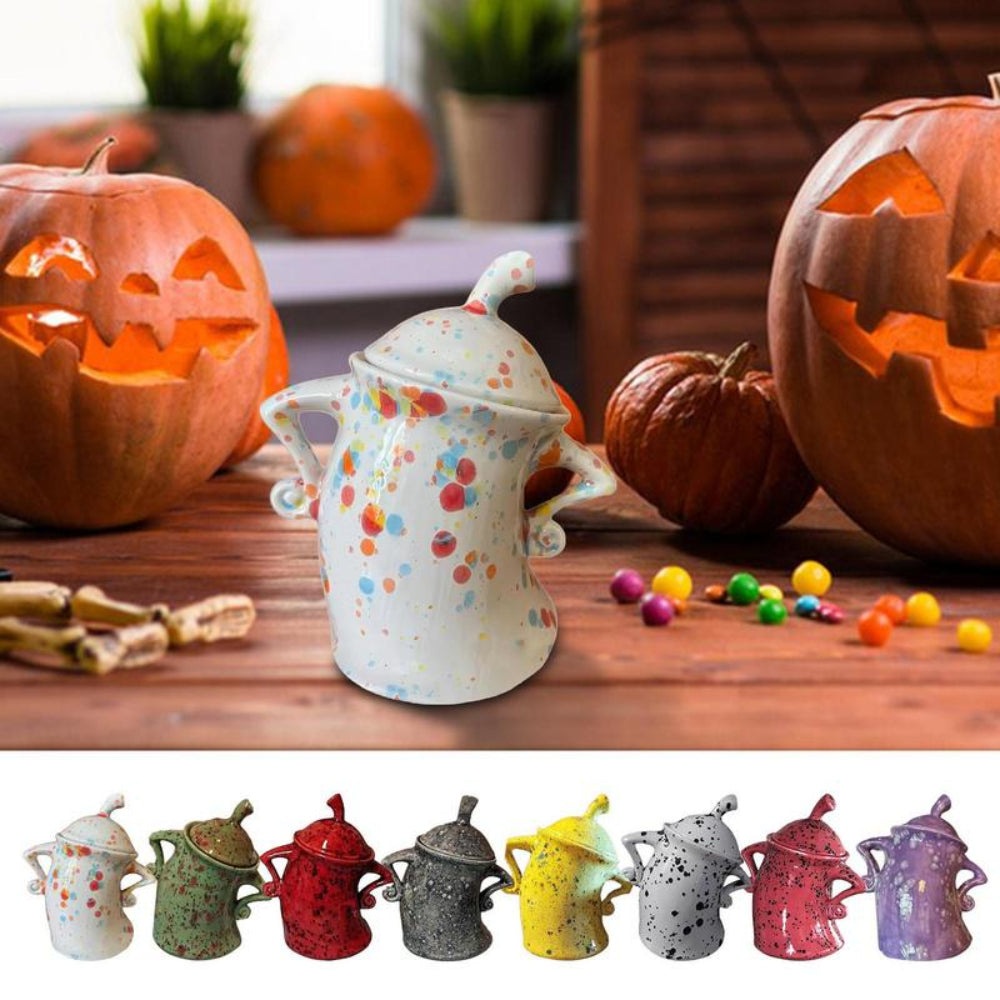 Charming Ceramic Storage Pot for Treats and Jewelry – Cute Decorative Container 9