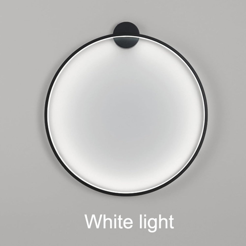 Modern Round LED Wall Light with Warm White Illumination – Slim Design for Indoor Spaces 3