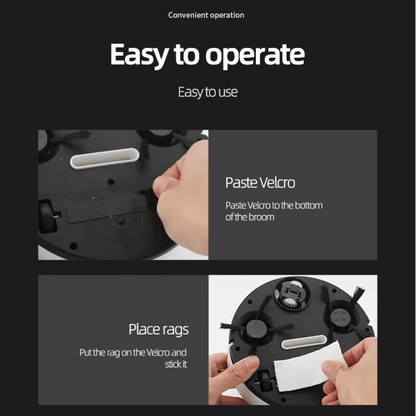 Intelligent 2-in-1 Vacuum and Mop Robot with Smart Navigation and App Control 9