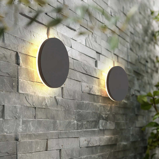 Outdoor Wall Light - Modern Minimalist LED Sconce, Weatherproof IP65, Round & Square Options for Patios and Entrances 1