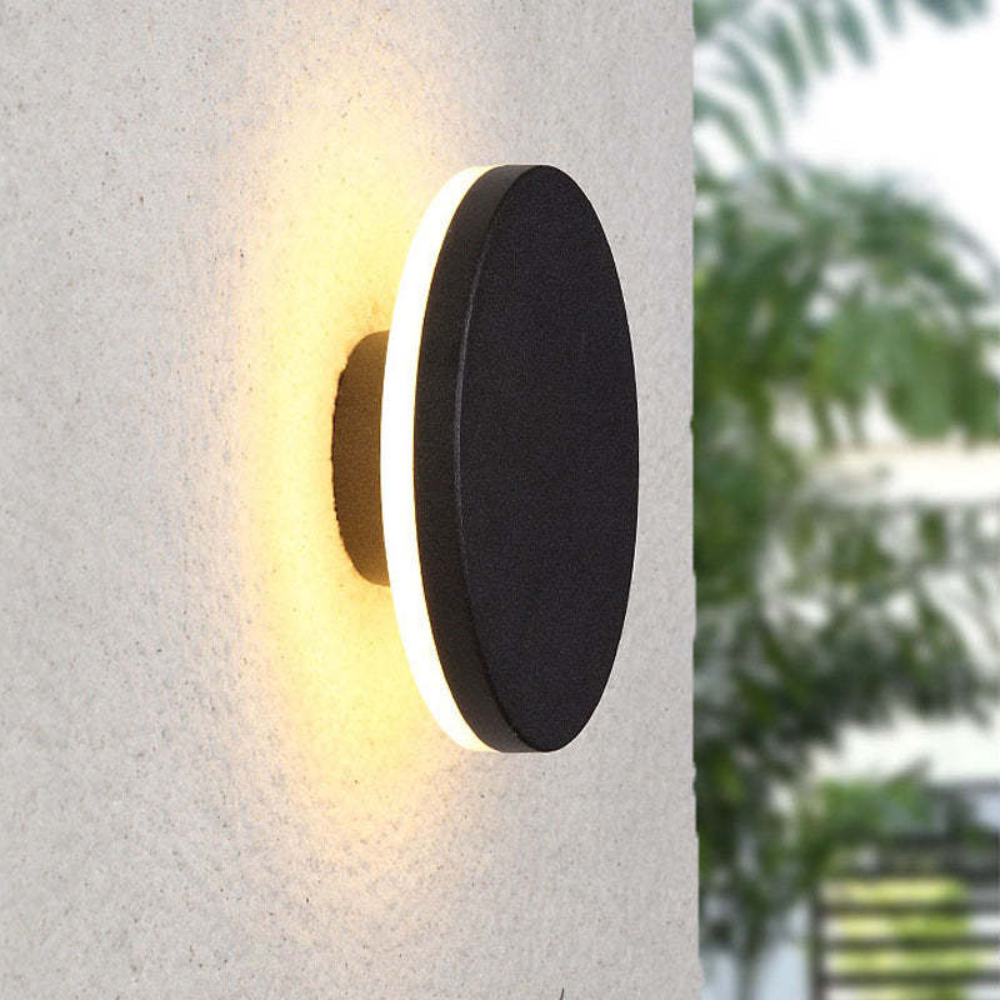 Outdoor Wall Light - Modern Minimalist LED Sconce, Weatherproof IP65, Round & Square Options for Patios and Entrances 8
