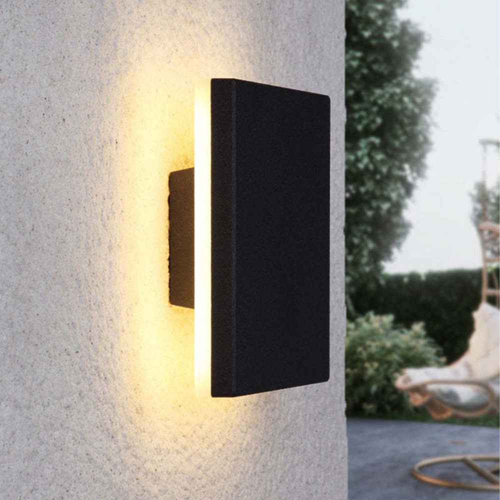 Outdoor Wall Light - Modern Minimalist LED Sconce, Weatherproof IP65, Round & Square Options for Patios and Entrances 9