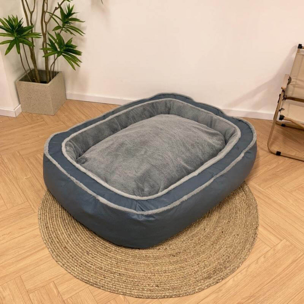 Orthopedic Dog Bed for Deep Sleep – Large Plush Pet Mattress with Removable Washable Cover 4