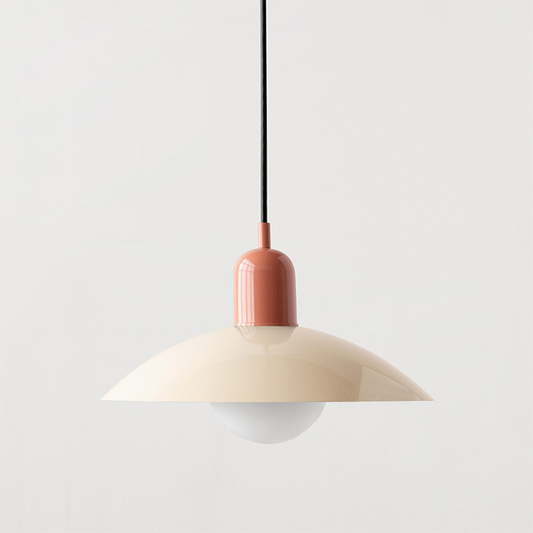 Bauhaus-Inspired Macaron Pendant Light – Adjustable Height, Modern Pastel Design 1