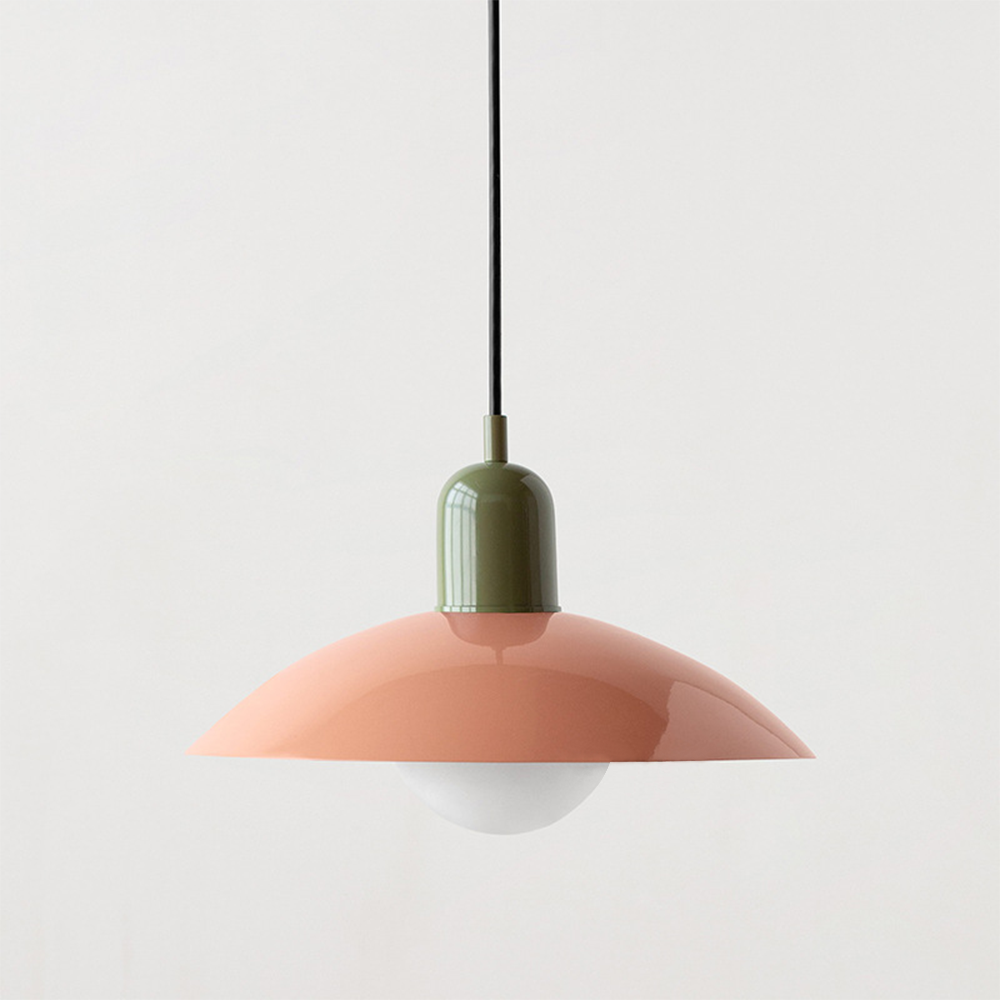 Bauhaus-Inspired Macaron Pendant Light – Adjustable Height, Modern Pastel Design 16