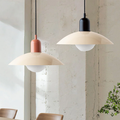 Bauhaus-Inspired Macaron Pendant Light – Adjustable Height, Modern Pastel Design 33