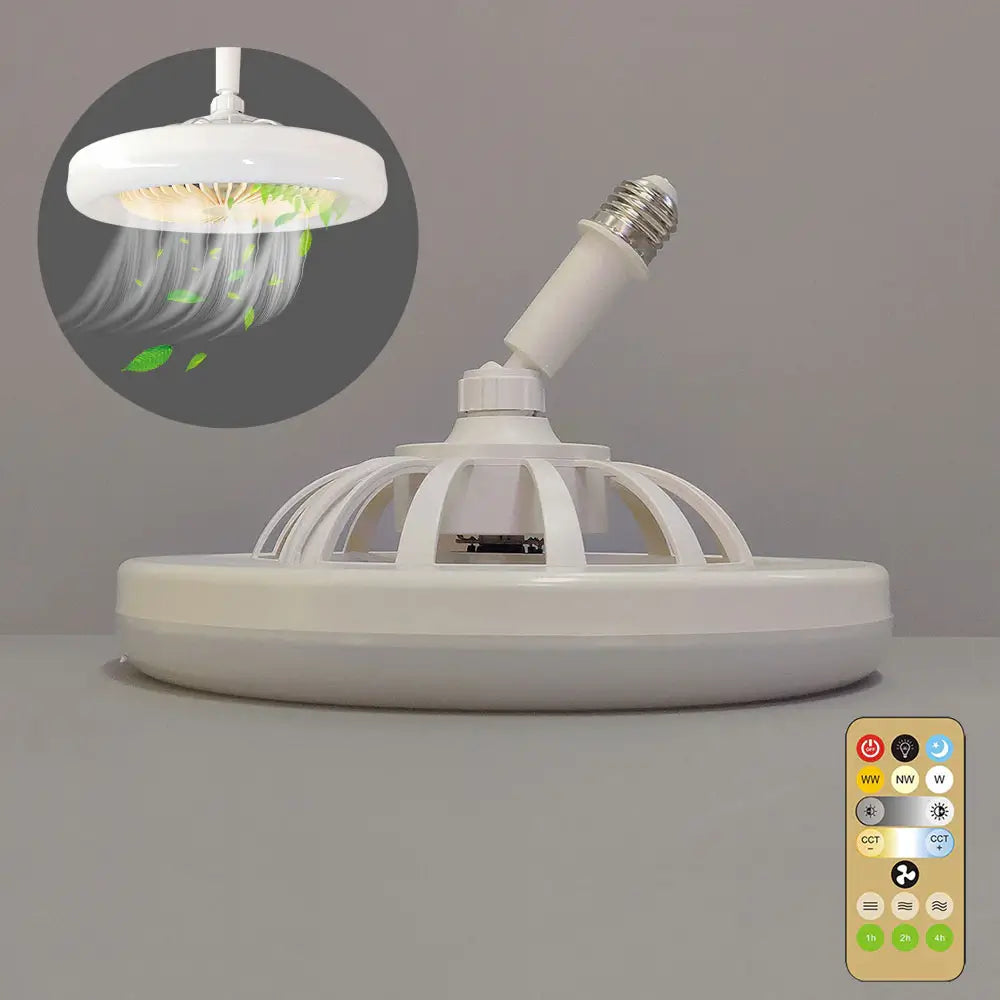 Dimmable Ceiling Fan Light with Remote Control – Elegant 2-in-1 Design for Home Comfort 8