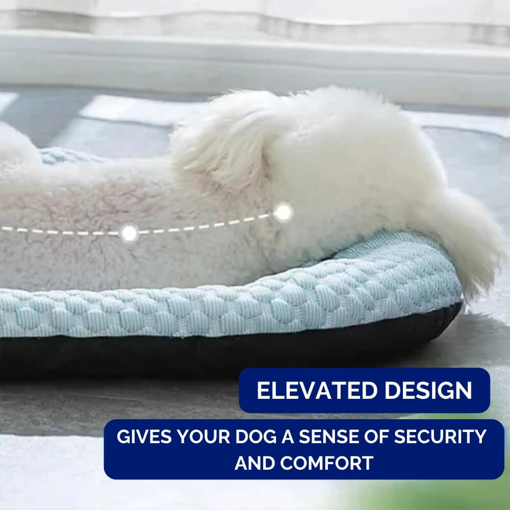 Self-Cooling Dog Bed with Pressure-Activated Gel – Portable and Versatile for All Sizes 4