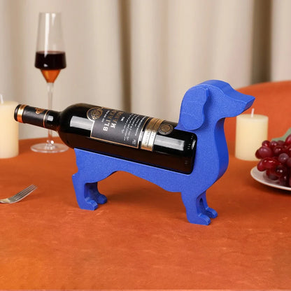 Decorative Dog-Shaped Wine Bottle Holder – Unique Corkhound Design for Wine Lovers 4