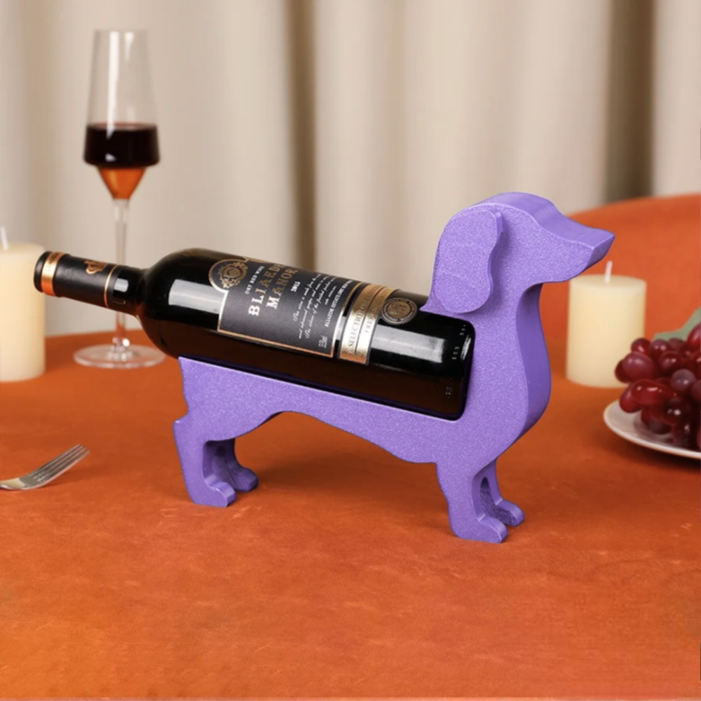 Decorative Dog-Shaped Wine Bottle Holder – Unique Corkhound Design for Wine Lovers 5