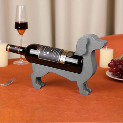 Decorative Dog-Shaped Wine Bottle Holder – Unique Corkhound Design for Wine Lovers 7
