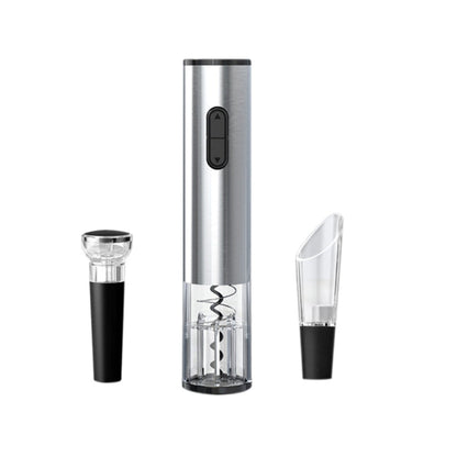 Electric Wine Bottle Opener with USB Rechargeable Battery and LED Light – Effortless Cork Removal 2