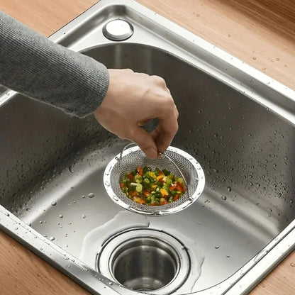 Stainless Steel Kitchen Sink Strainer with Removable Basket – 360° Rotating Design 3