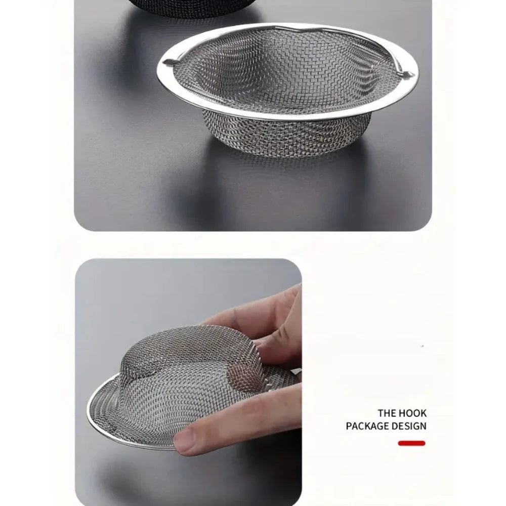 Stainless Steel Kitchen Sink Strainer with Removable Basket – 360° Rotating Design 5