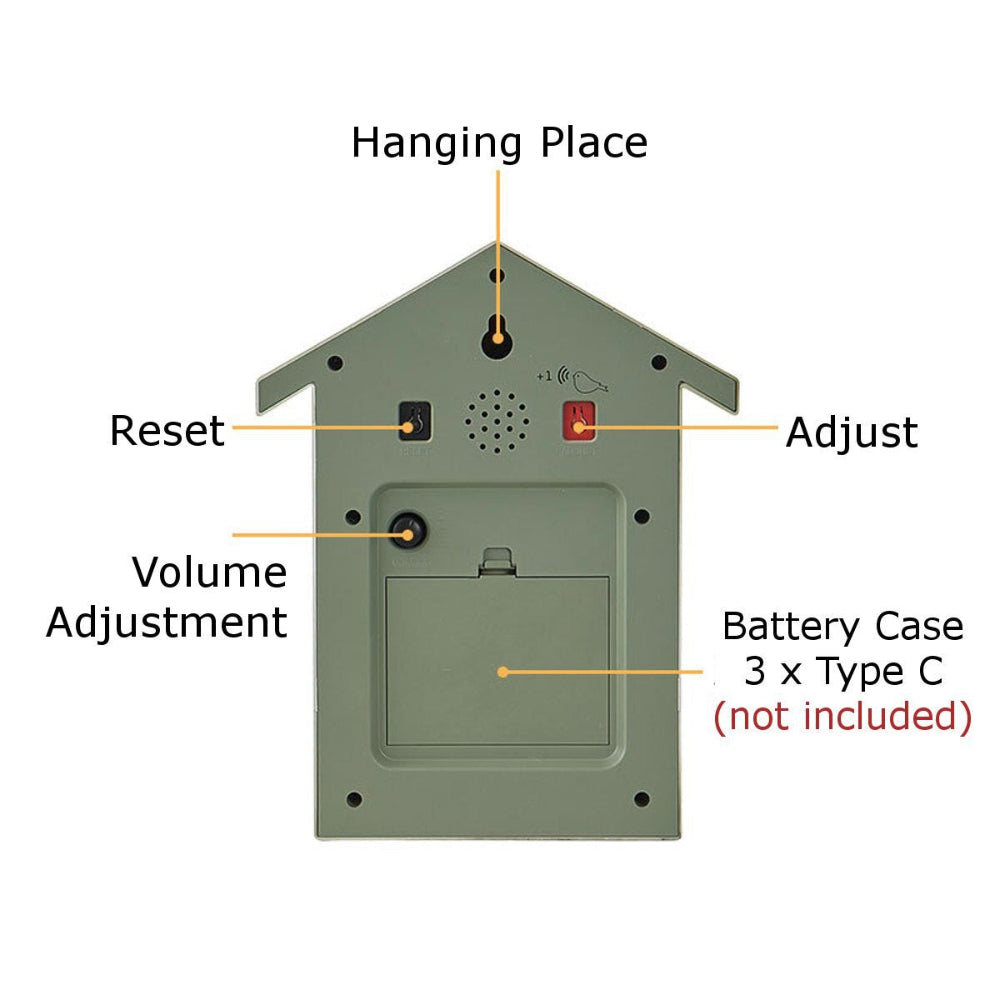 Modern Cuckoo Clock with Traditional Charm – Quartz Movement and Minimalist Design 6