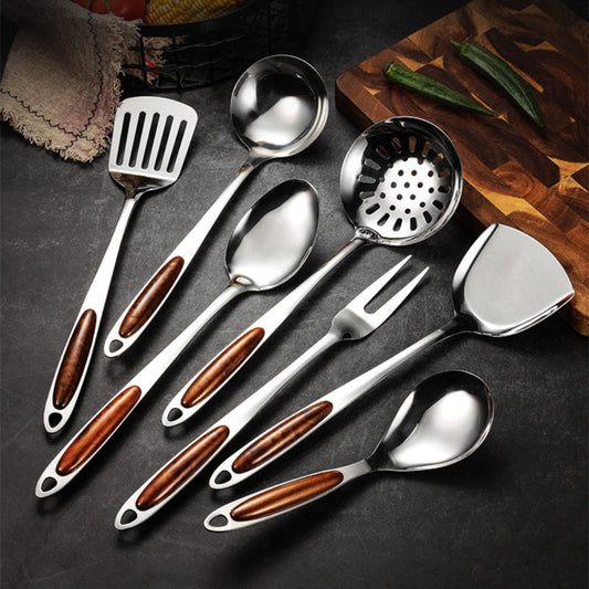 Premium Stainless Steel Kitchen Utensil Set with Ergonomic Handles – Professional Cooking Tools 1