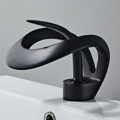 Curvano Modern Bathroom Faucet with Elegant Curve and Chrome Finish 14