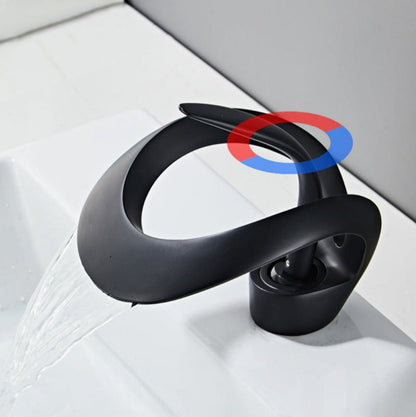 Curvano Modern Bathroom Faucet with Elegant Curve and Chrome Finish 16