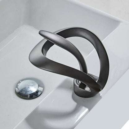 Curvano Modern Bathroom Faucet with Elegant Curve and Chrome Finish 3