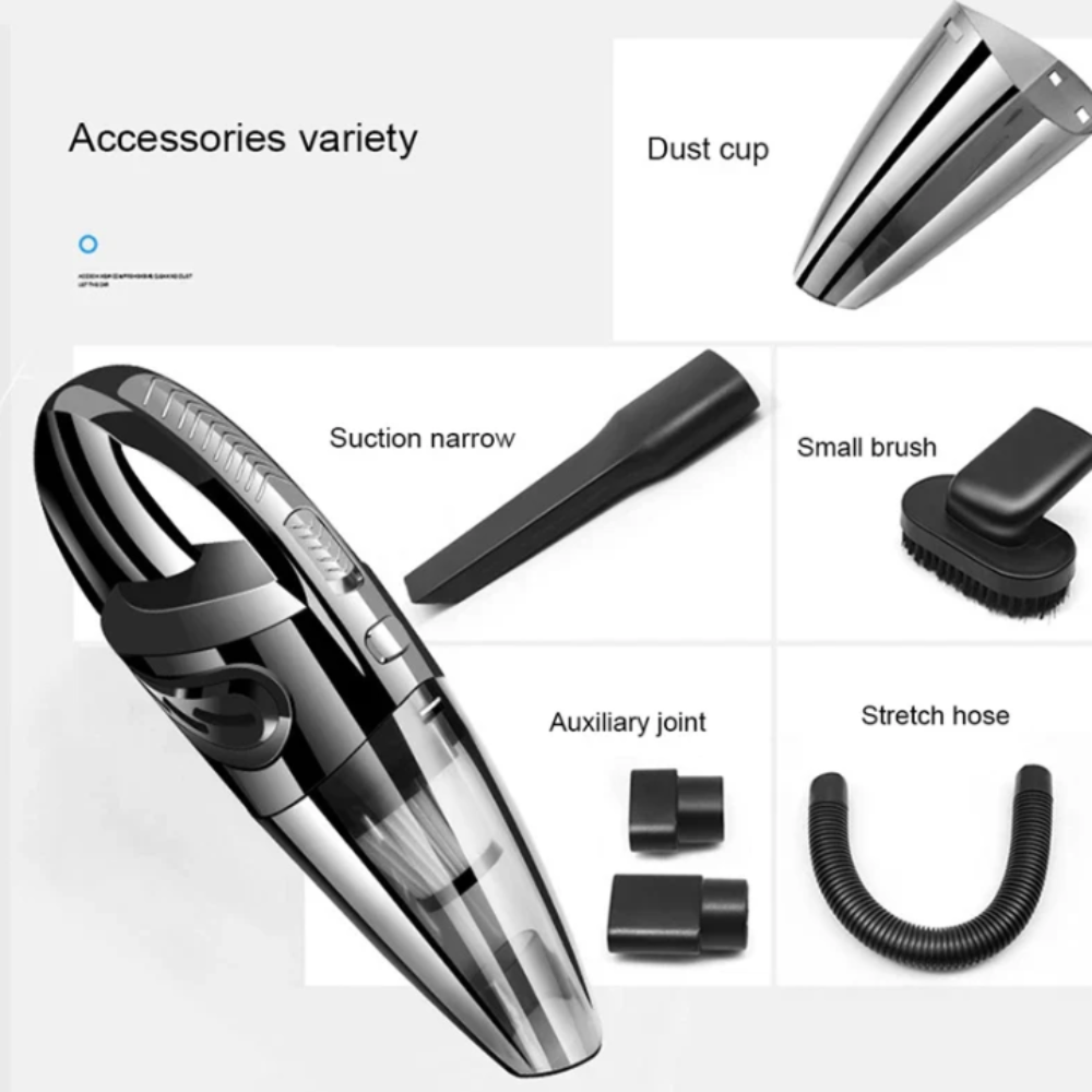 Cordless High-Performance Vacuum Cleaner for Wet and Dry Cleaning – 6KPA Suction Power 5