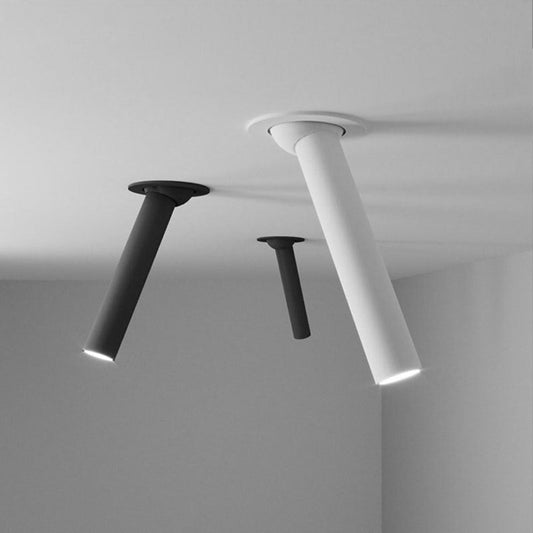 Long Cylinder LED Ceiling Spotlight with Adjustable Color Temperature – Sleek Aluminum Design 1