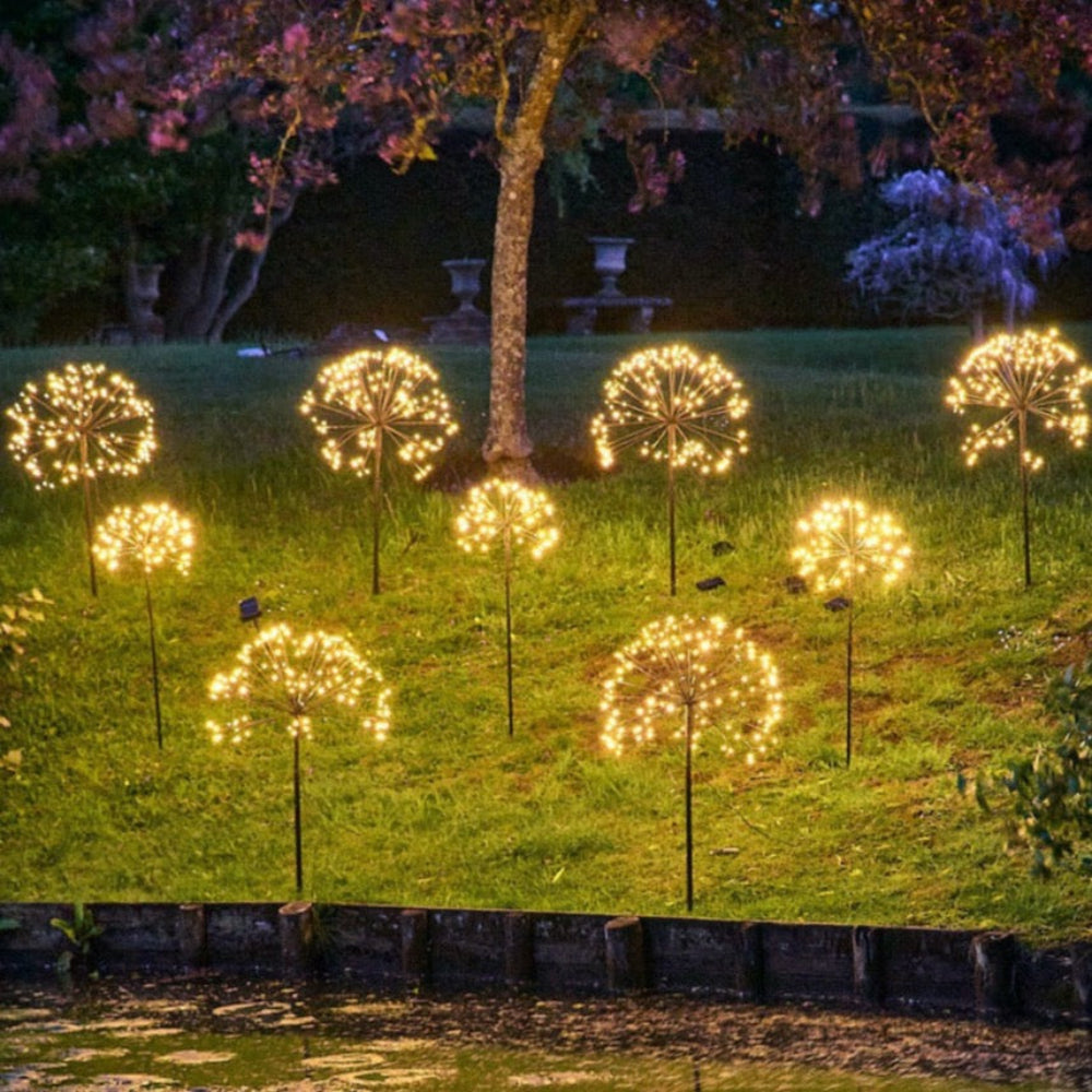 Solar Dandelion Garden Light – Outdoor Decorative Lantern with 96 or 120 LEDs 4