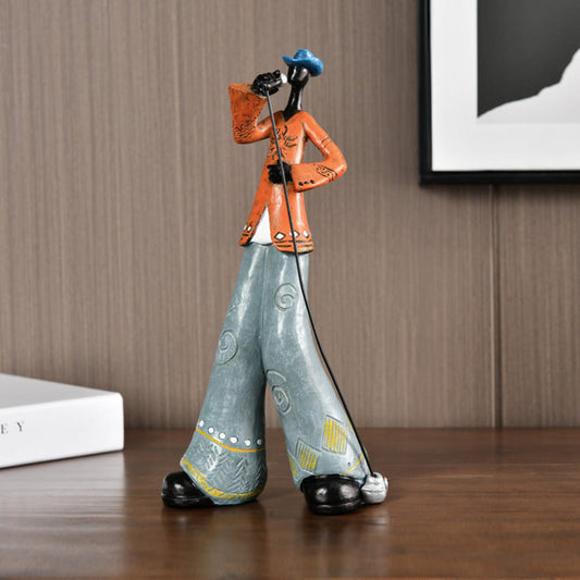 Handcrafted Jazz-Inspired Decorative Figures – Mambo Five Collection 1