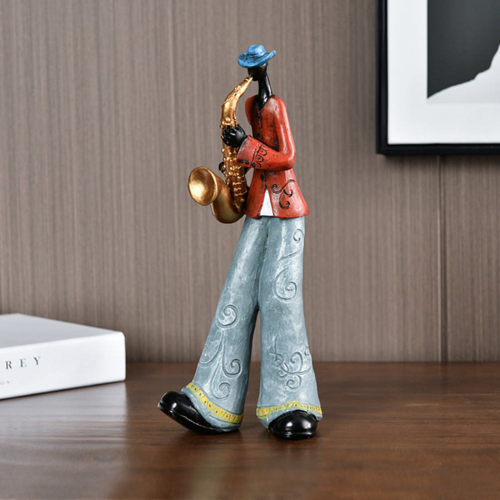 Handcrafted Jazz-Inspired Decorative Figures – Mambo Five Collection 6