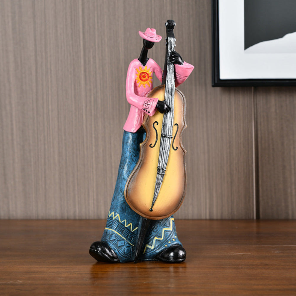 Handcrafted Jazz-Inspired Decorative Figures – Mambo Five Collection 7