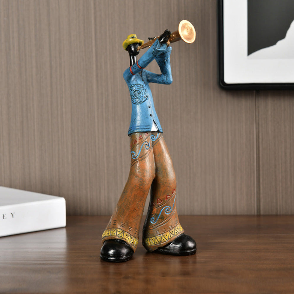Handcrafted Jazz-Inspired Decorative Figures – Mambo Five Collection 9