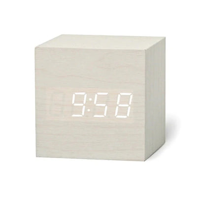 Compact Mini LED Digital Alarm Clock with Adjustable Brightness and Night Mode 5