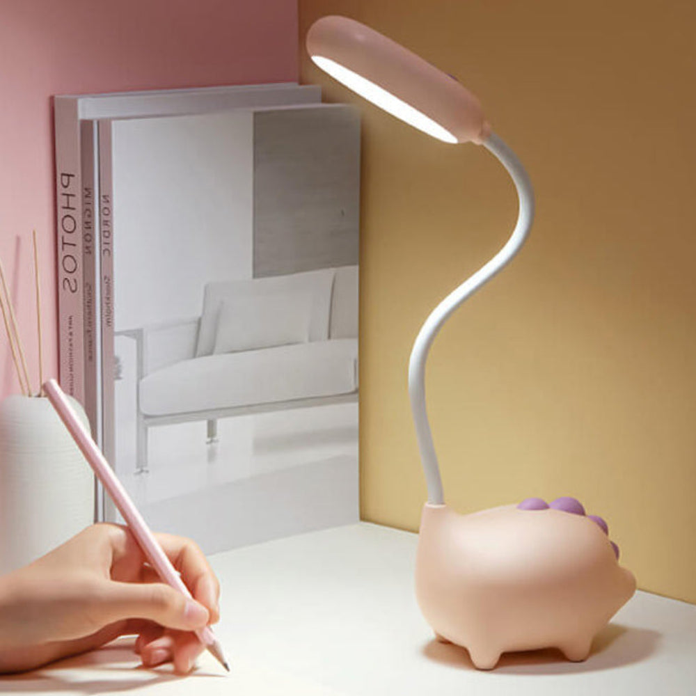 Rechargeable LED Desk Lamp with Cartoon Dinosaur Design – Eye-Friendly and Adjustable Lighting 6