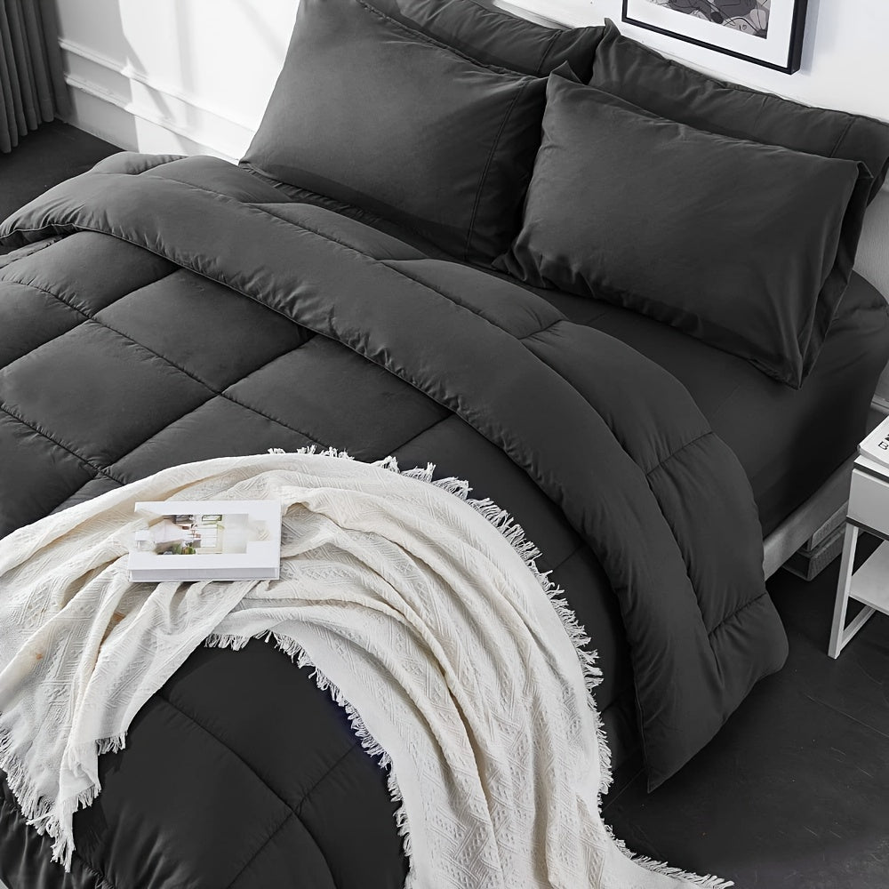 Soft Microfiber Duvet Set with Elegant Design – Lightweight and Breathable Bedding 4