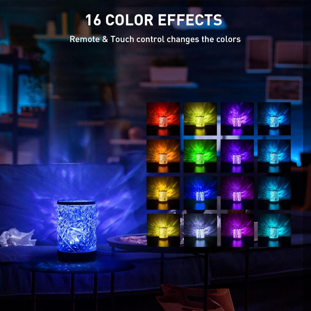 Ambient Wave Projector Light – Ocean-Inspired Mood Lamp for Relaxation and Meditation 7