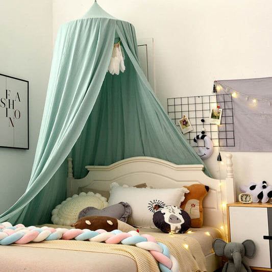 Soft Hanging Canopy for Kids' Room - Dreamveil Bed Canopy for Cozy Reading and Play Area 1