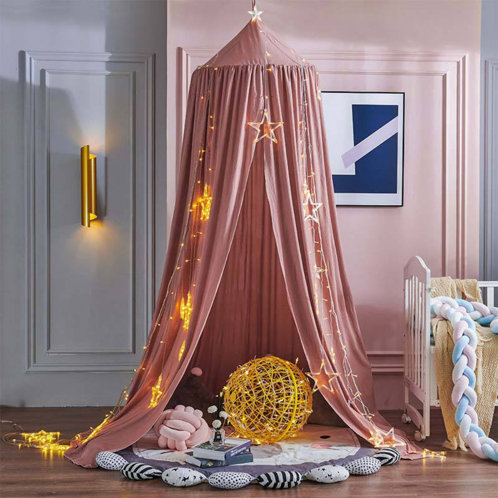 Soft Hanging Canopy for Kids' Room - Dreamveil Bed Canopy for Cozy Reading and Play Area 10