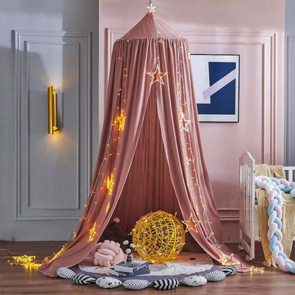 Soft Hanging Canopy for Kids' Room - Dreamveil Bed Canopy for Cozy Reading and Play Area 10