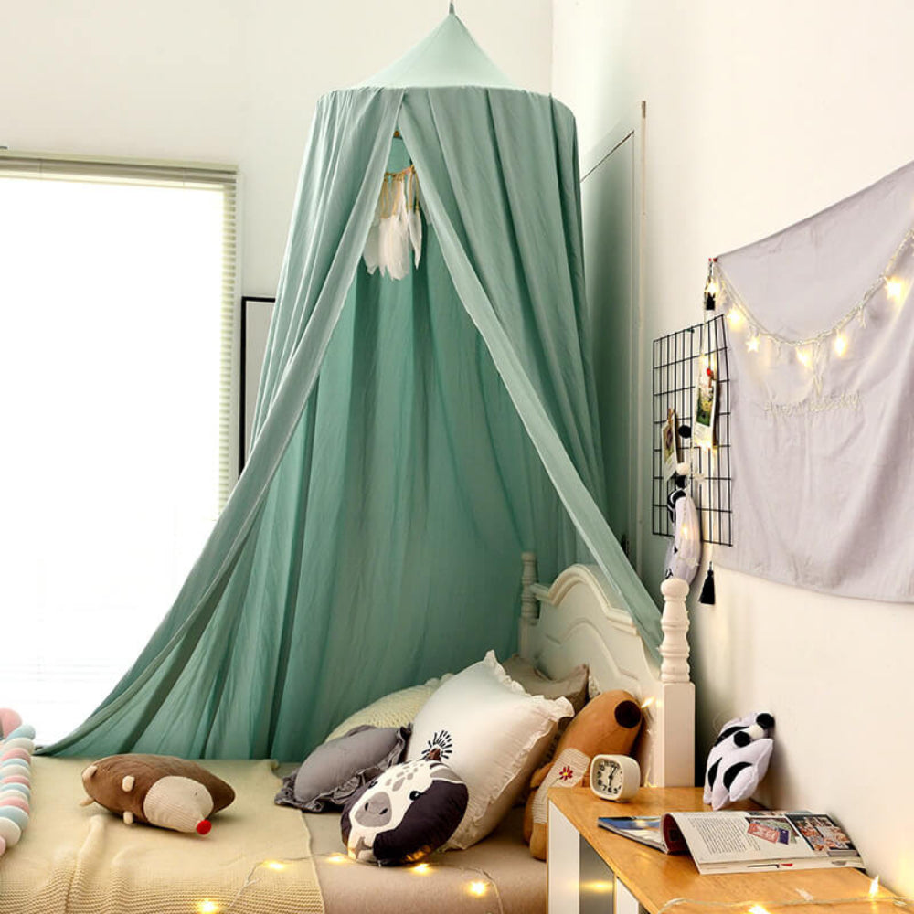 Soft Hanging Canopy for Kids' Room - Dreamveil Bed Canopy for Cozy Reading and Play Area 2
