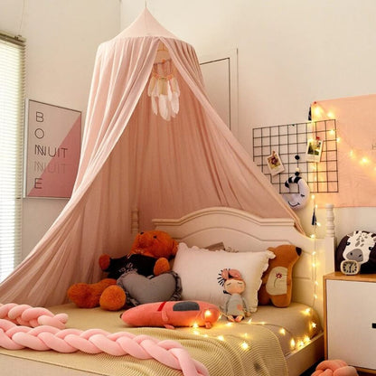Soft Hanging Canopy for Kids' Room - Dreamveil Bed Canopy for Cozy Reading and Play Area 4