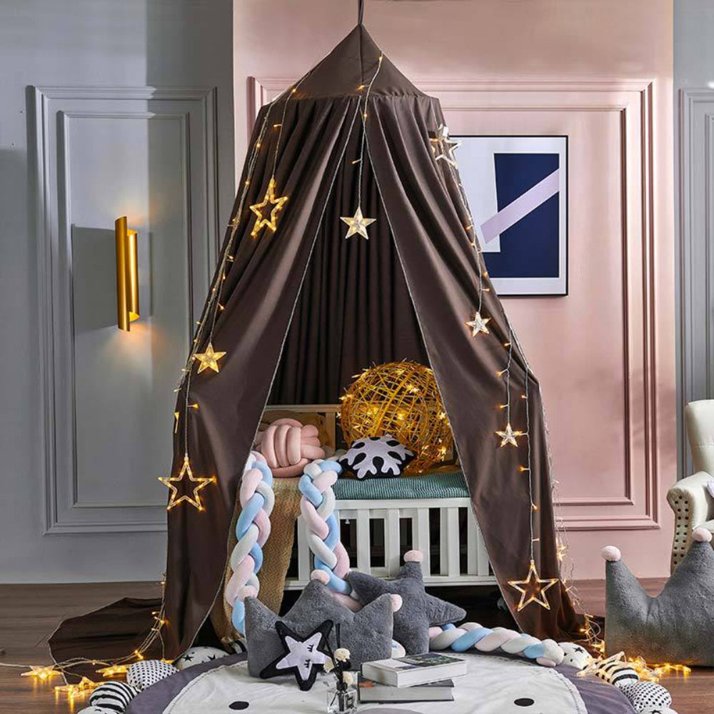 Soft Hanging Canopy for Kids' Room - Dreamveil Bed Canopy for Cozy Reading and Play Area 8