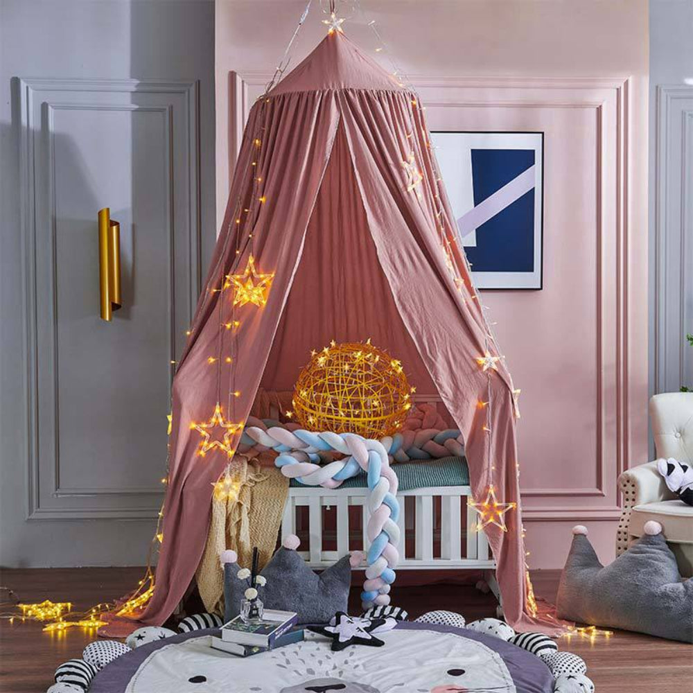 Soft Hanging Canopy for Kids' Room - Dreamveil Bed Canopy for Cozy Reading and Play Area 9