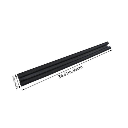 Dual-Sided Door Draft Stopper with Adjustable Foam Tubes – Effective Insulation Against Drafts, Dust, and Noise 13