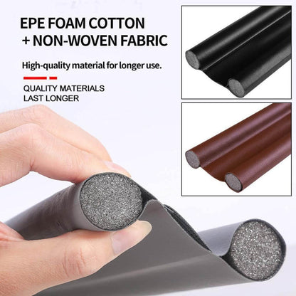Dual-Sided Door Draft Stopper with Adjustable Foam Tubes – Effective Insulation Against Drafts, Dust, and Noise 6