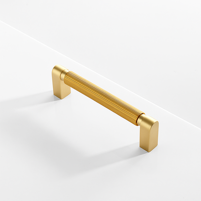 Two-Tone Aluminum Cabinet Handle – Modern Ergonomic Design for Kitchen and Bathroom 9
